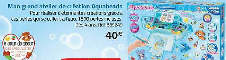mon grand atelier de création aquabeads