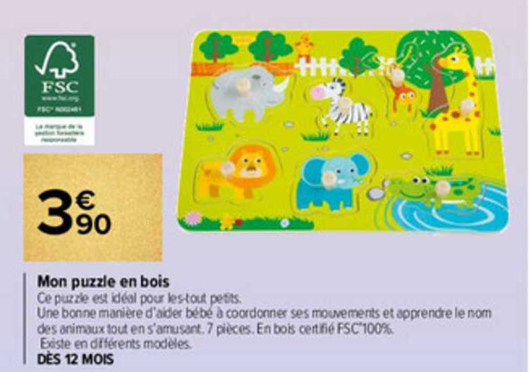 Mon Puzzle En Bois