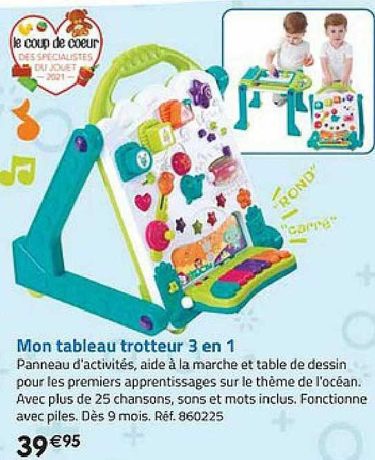 mon tableau trotteur 3en1