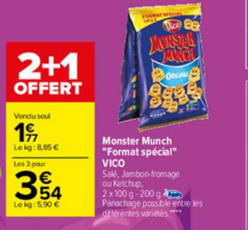 monster munch "format spécial" vico