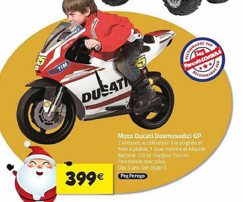 moto ducati desmosedici gp peg perego
