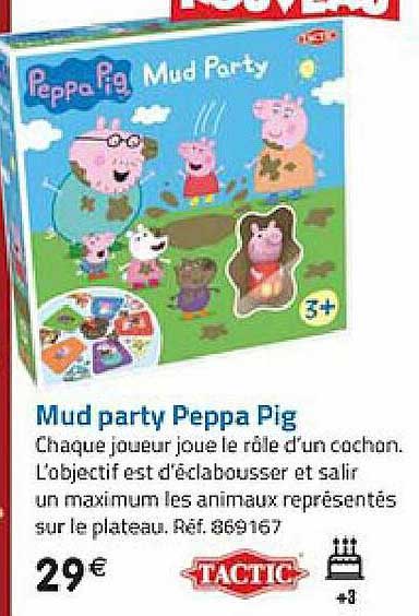 mud party peppa pig tactic