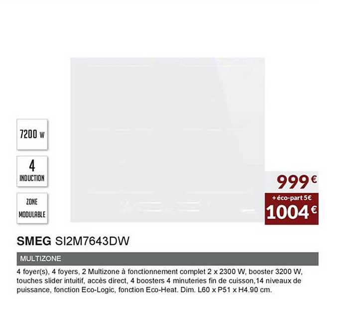 multizone smeg si2m7643dw