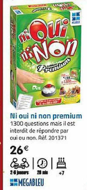 ni oui ni nom premium megableu