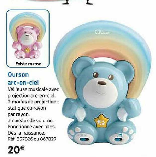 ourson arc-en-ciel