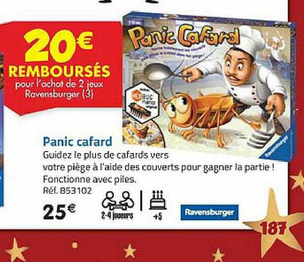 panic cafard ravensburger