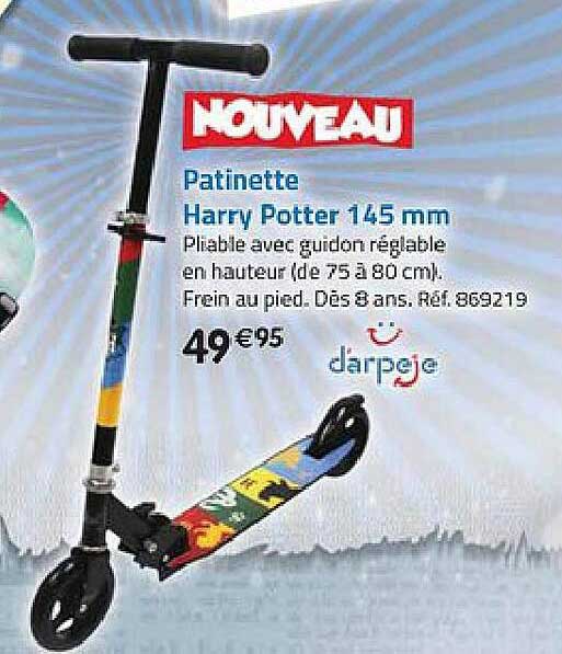 patinette harry potter 145mm