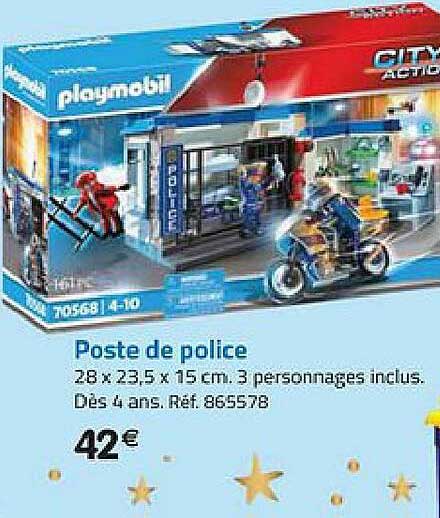 poste de police playmobil