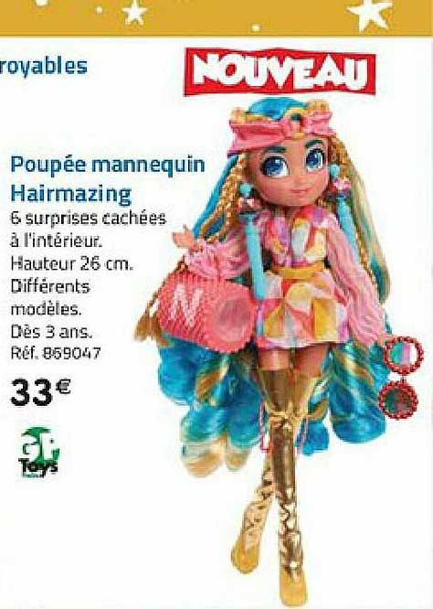 poupée mannequin hairmazing