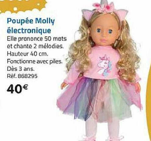 poupée molly électronique