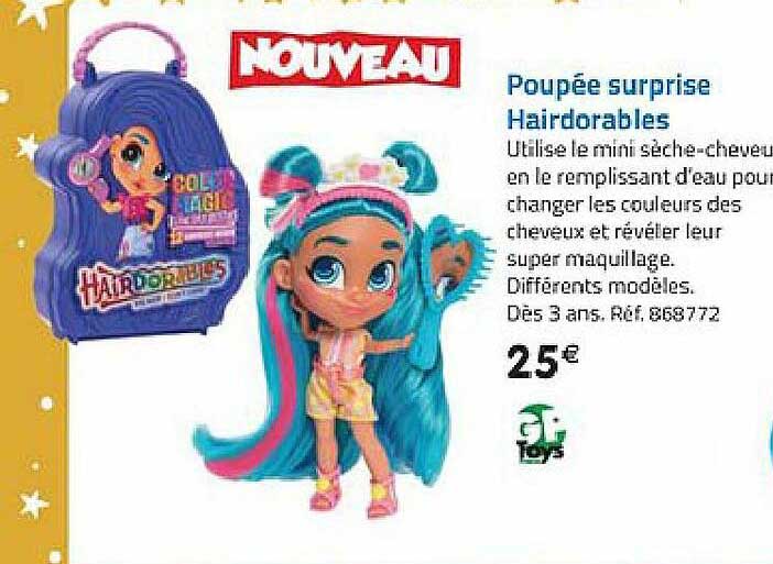 poupée surprise hairdorables