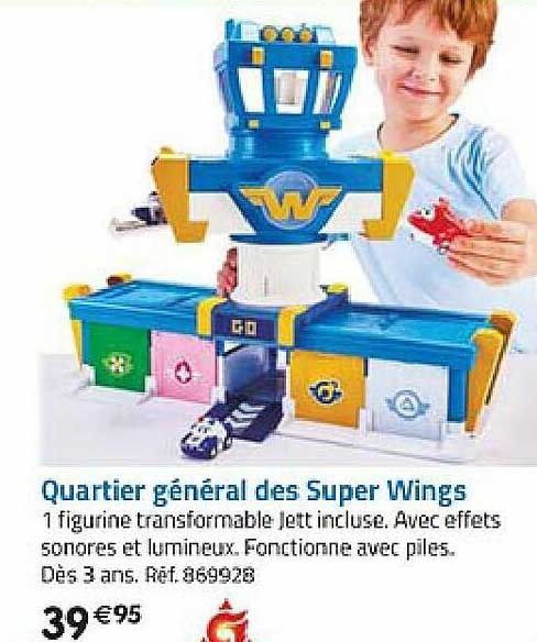 quartier général de super wings