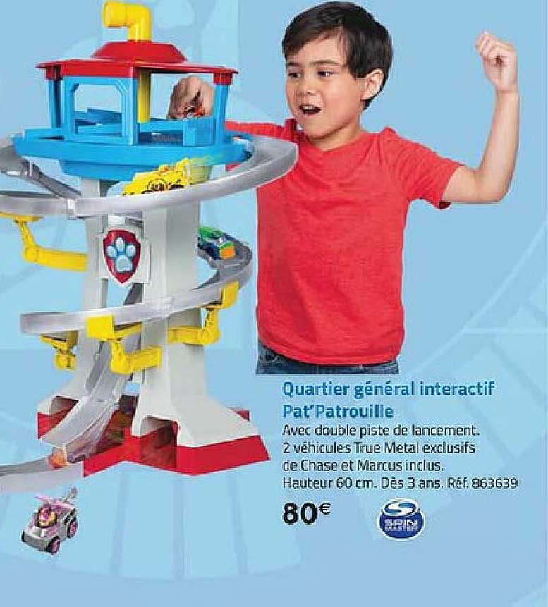 quartier général interactif pat'patrouille