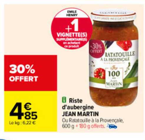 riste d'aubergine jean martin