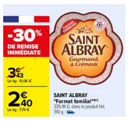 saint albray "format familial"