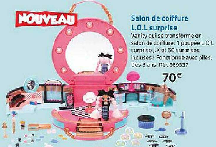 salon de coiffure lol surprise