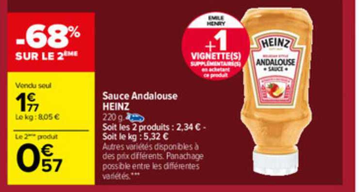 sauce andalouse heinz