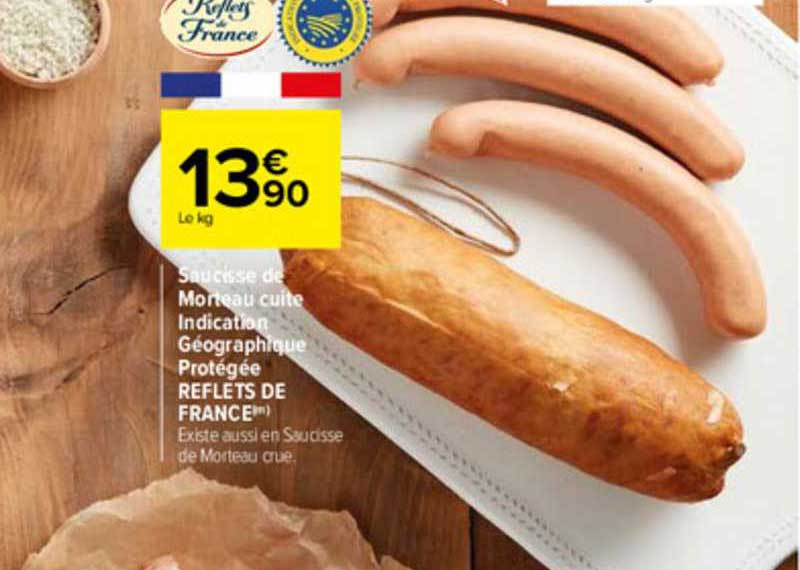saucisse de morteau cuite indication géographique protégée reflets de france