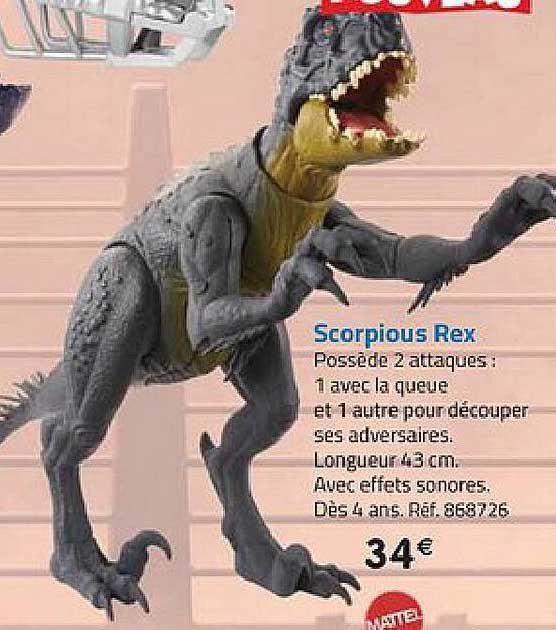 scorpious rex mattel