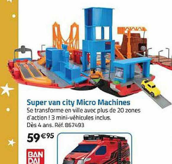 ssuper van city micro machines