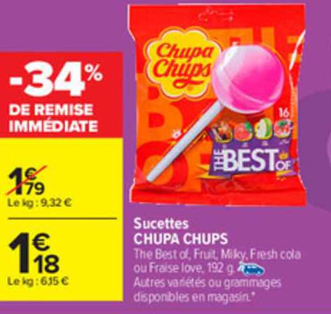 sucettes chupa chups