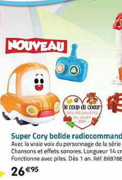super cory bolide radiocommandé