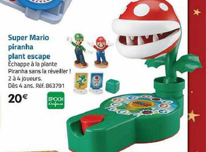 super mario piranha plant escape