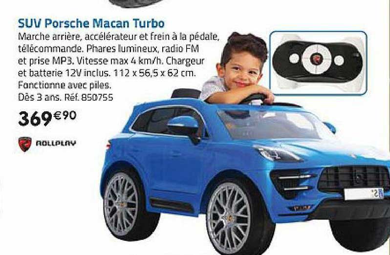 suv porsche macan turbo rollplay