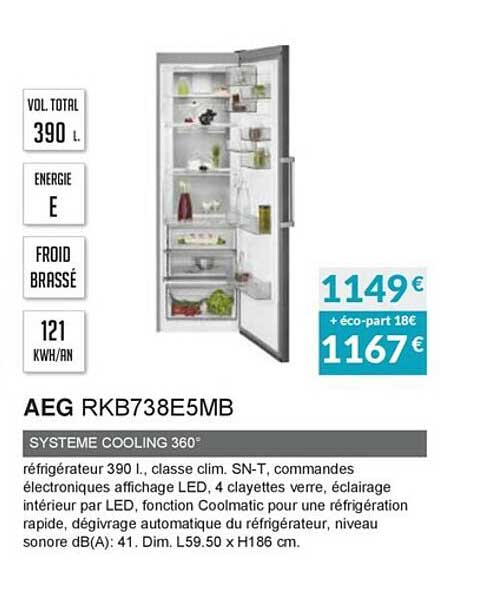 systeme cooling 360° aeg rkb738e5mb