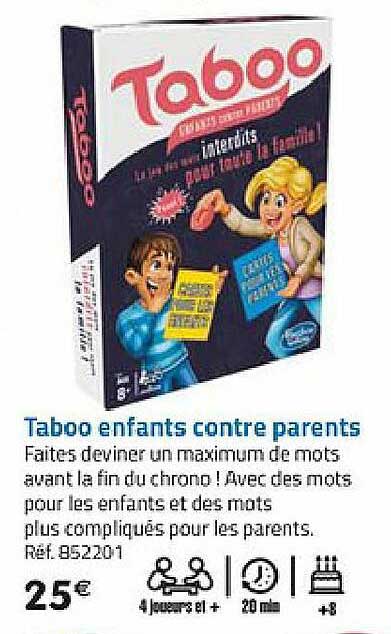 taboo enfants contre parents