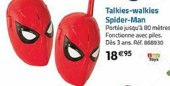 talkies-walkies spider-man