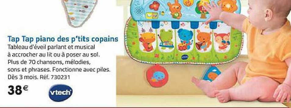 tap tap piano des p'tits copains