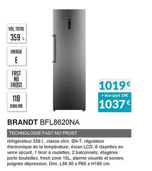 techologie fast n frost brandt bfl8620na