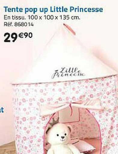 tente pop up little princesse