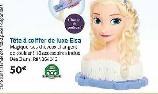 Tête à Coiffer De Luxe Elsa