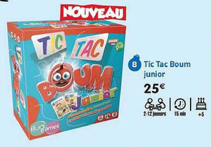 tic tac boum junior
