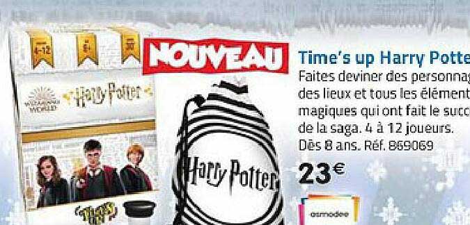 time's up harry potter