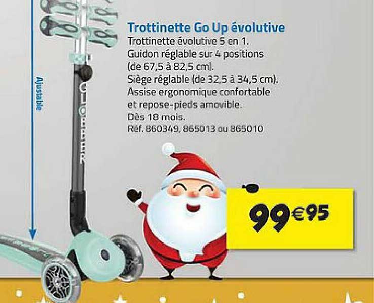 trottinette go up évolutive