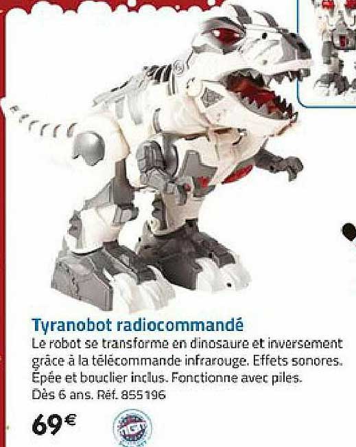 tyranobot radiocommandé