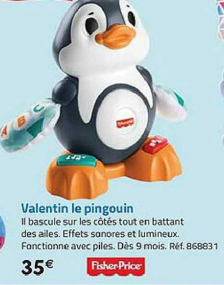 Valentin Le Pingouin Fisher Price