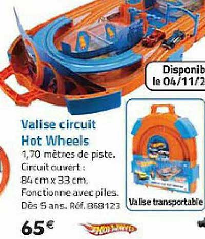 valise circuit hot wheels