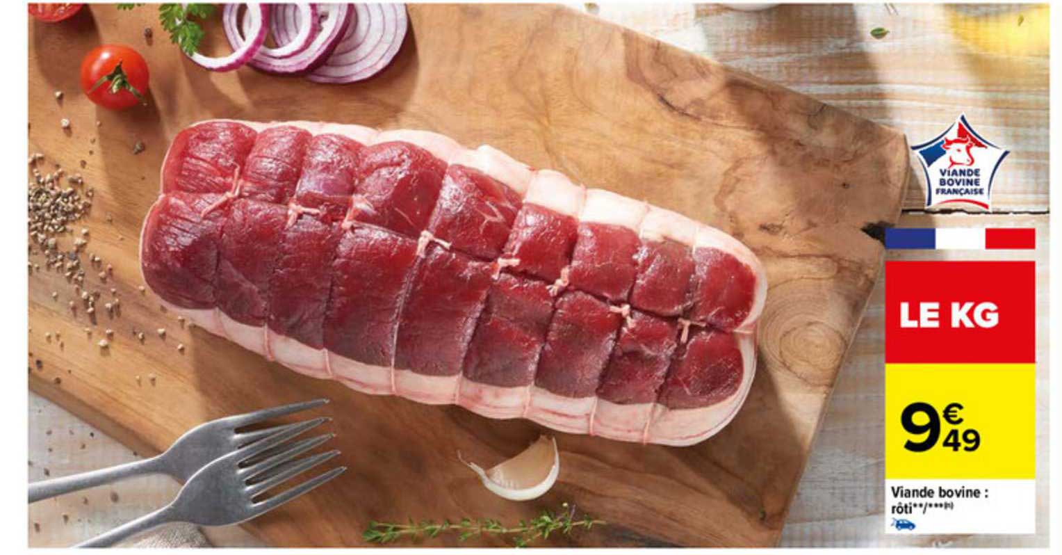 Viande Bovine : Rôti