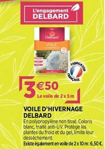 voile d'hivernage delbard