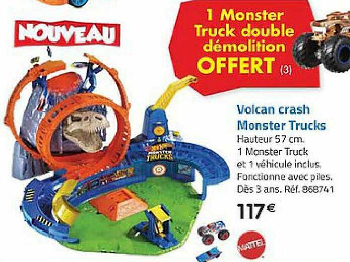 volcan crash monster trucks