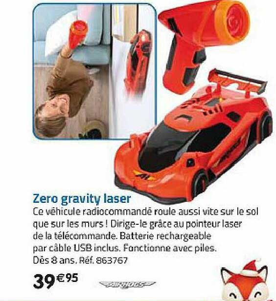 zero gravity laser