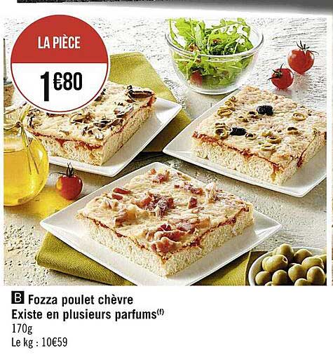 fozza poulet chèvre existe en plusieurs parfums