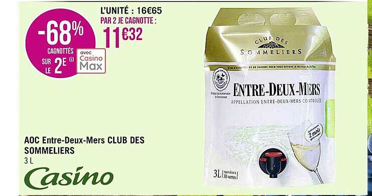 aoc entre-deux-mers club des sommeliers