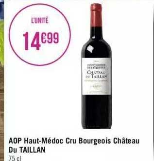 aop haut-médoc cru bourgeois château du taillan