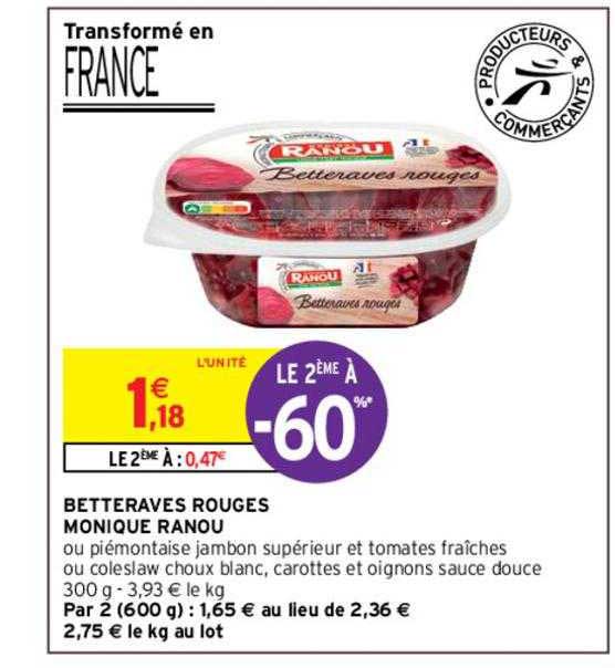 betteraves rouges monique ranou