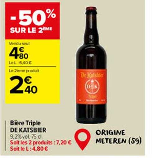 Bière Triple De Katsbier